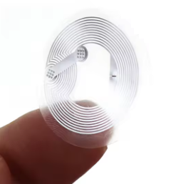 sticker NFC transparent